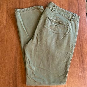 Men’s Green Old Navy Slim Chino Pants 33x30